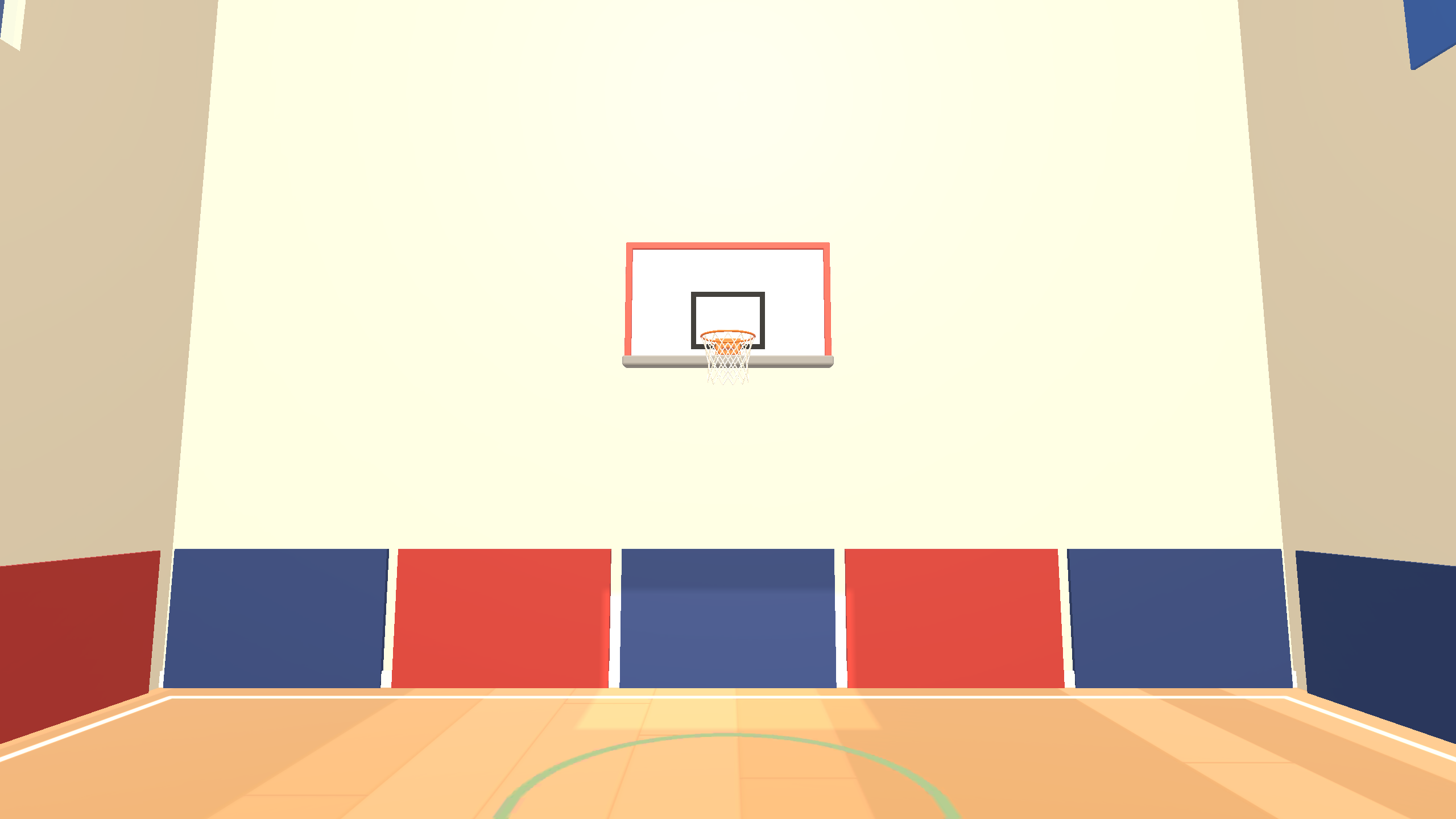 The basketball court